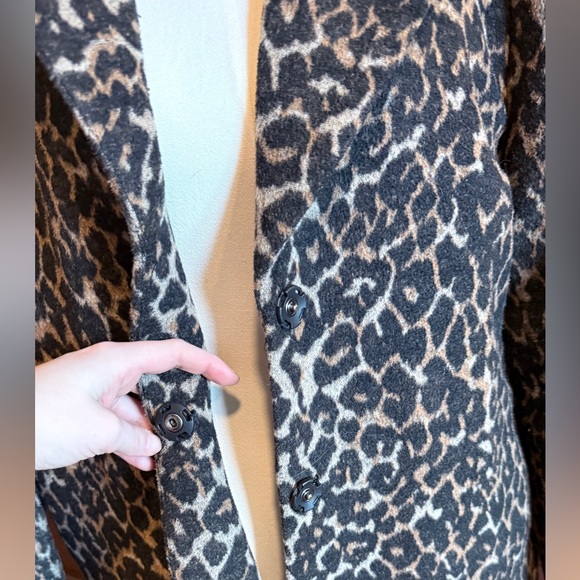 Animal Print Coat - Picture 2 of 6